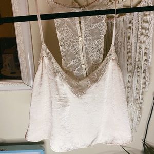 Free People Intimately Silky Top Nude